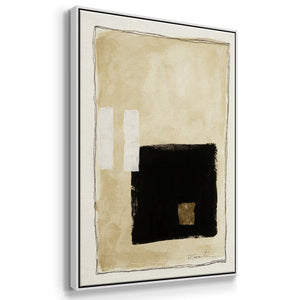 Inner Musing I - Framed Premium Gallery Wrapped Canvas L Frame - Ready to Hang