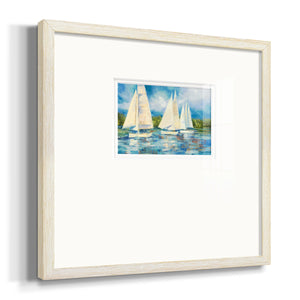 Clear Sailing Premium Framed Print Double Matboard