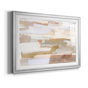 Gold Quartz II - Modern Framed Art Print