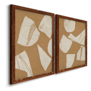 Piecemeal I - Premium Framed Canvas 2 Piece Set - Ready to Hang