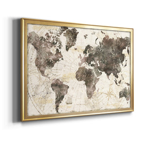 Terra Nova - Modern Framed Canvas Print