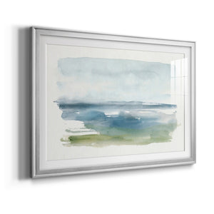 Coastline Splash IV - Modern Framed Art Print