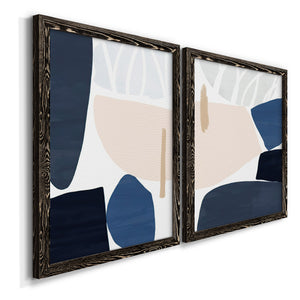 Denim and Sand I - Premium Framed Canvas - Ready to Hang
