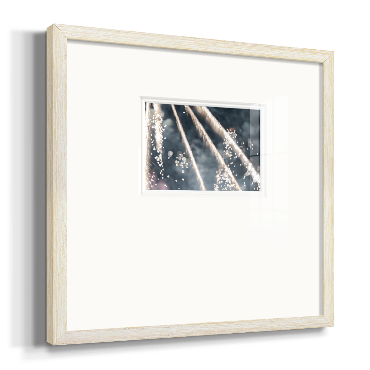Celestial Glimmer Premium Framed Print Double Matboard