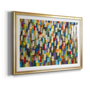 Confetti II - Modern Framed Art Print