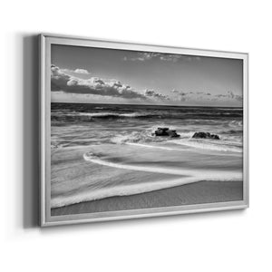 Whispering Sands Beach Premium Classic Framed Canvas - Ready to Hang