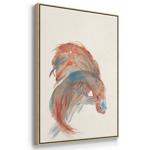 Betta III - Framed Premium Gallery Wrapped Canvas L Frame - Ready to Hang