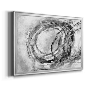 Infinity Rings I - Modern Framed Canvas Print