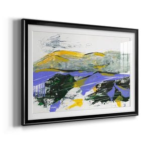 Silent Mountain IV - Modern Framed Art Print