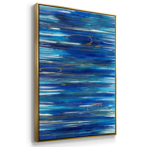 Waterworld - Framed Premium Gallery Wrapped Canvas L Frame - Ready to Hang