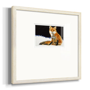 Fox Premium Framed Print Double Matboard