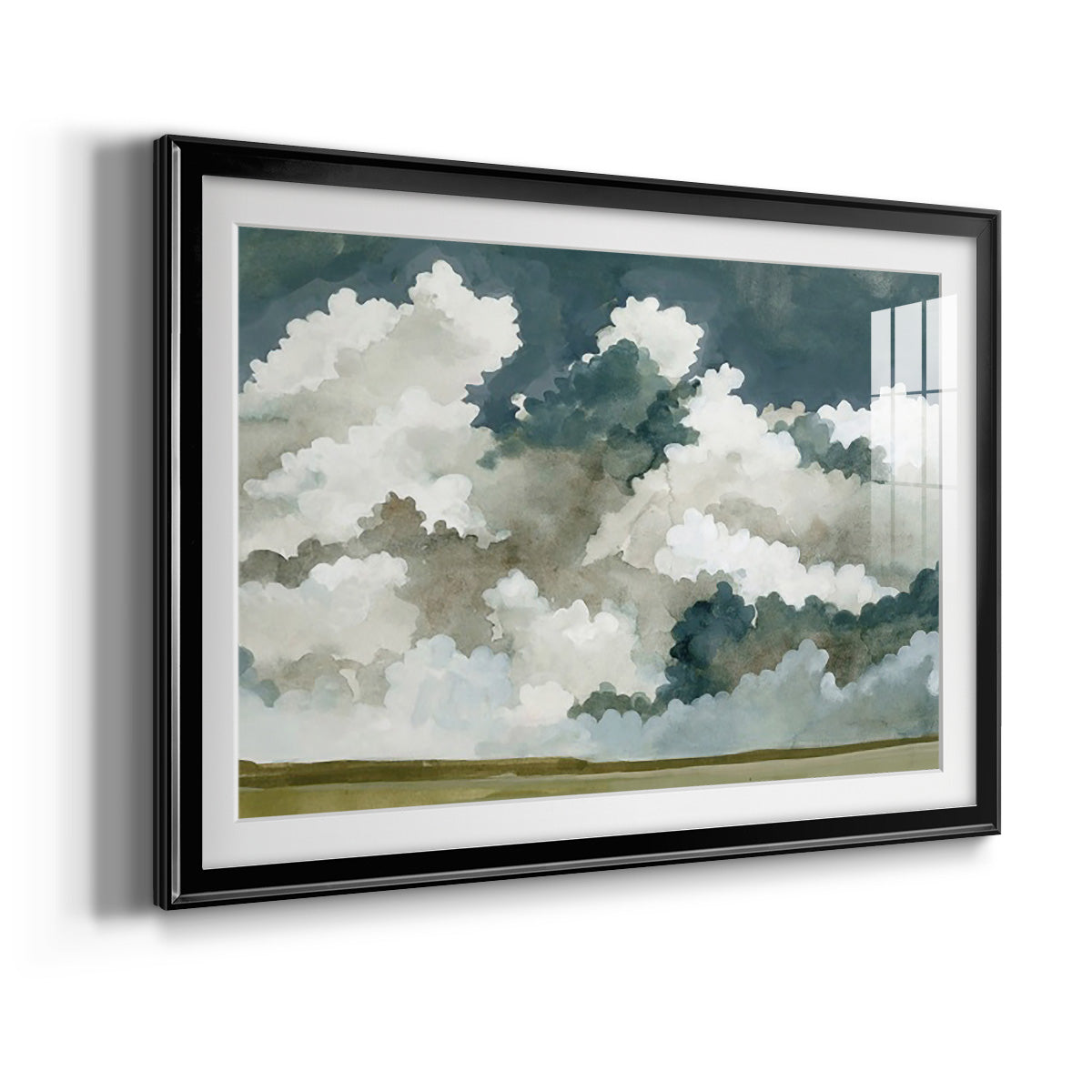 Vast Neutral Sky III Premium Framed Print - Ready to Hang