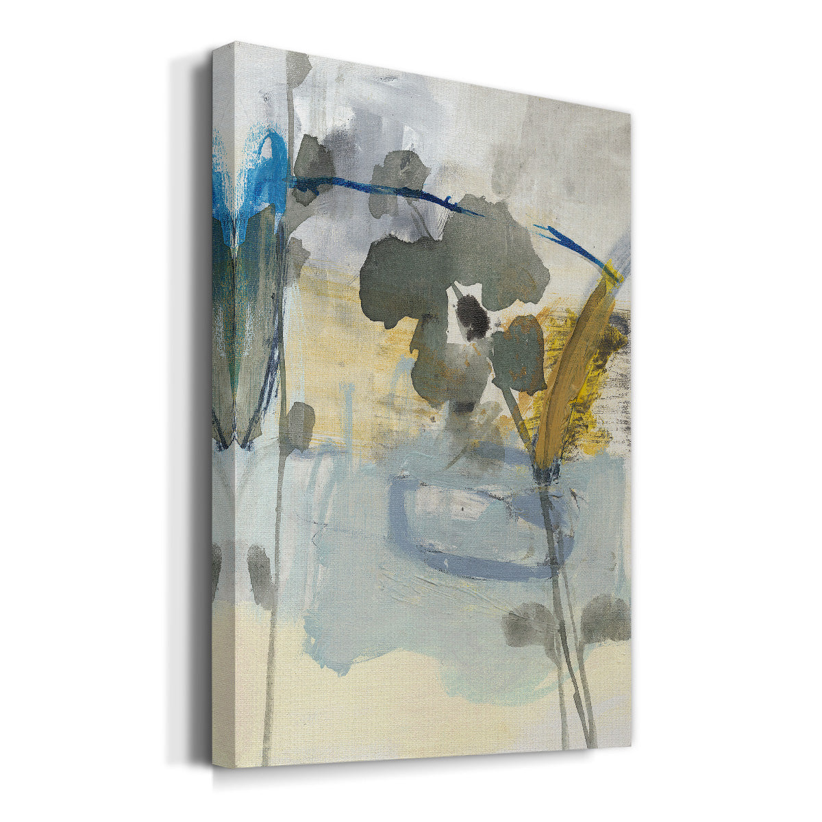Moody Floral II Premium Gallery Wrapped Canvas - Ready to Hang