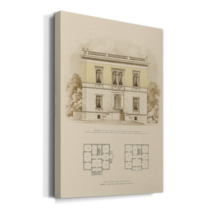 Estate and Plan V - Canvas Art Print