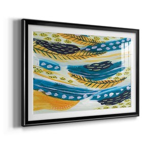 Feathery I - Modern Framed Art Print