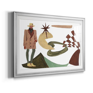 Vintage Vibes IV - Modern Framed Art Print