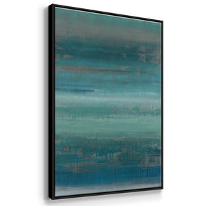 Stars & Shores II - Framed Premium Gallery Wrapped Canvas L Frame - Ready to Hang