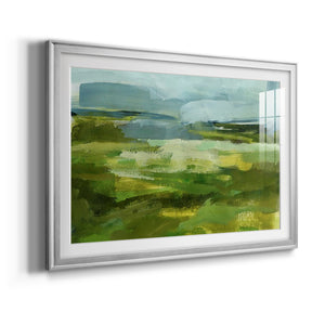 Emerald View I - Modern Framed Art Print