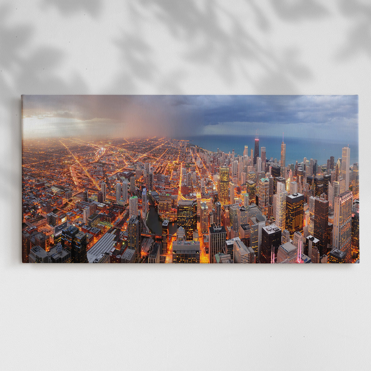Chicago Aerial - Gallery Wrapped Canvas