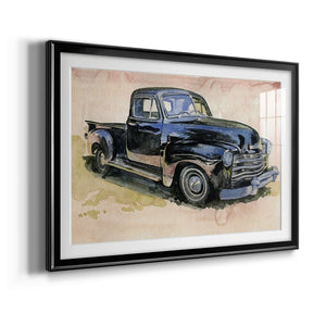 Antique Pickup II Premium Framed Print - Ready to Hang