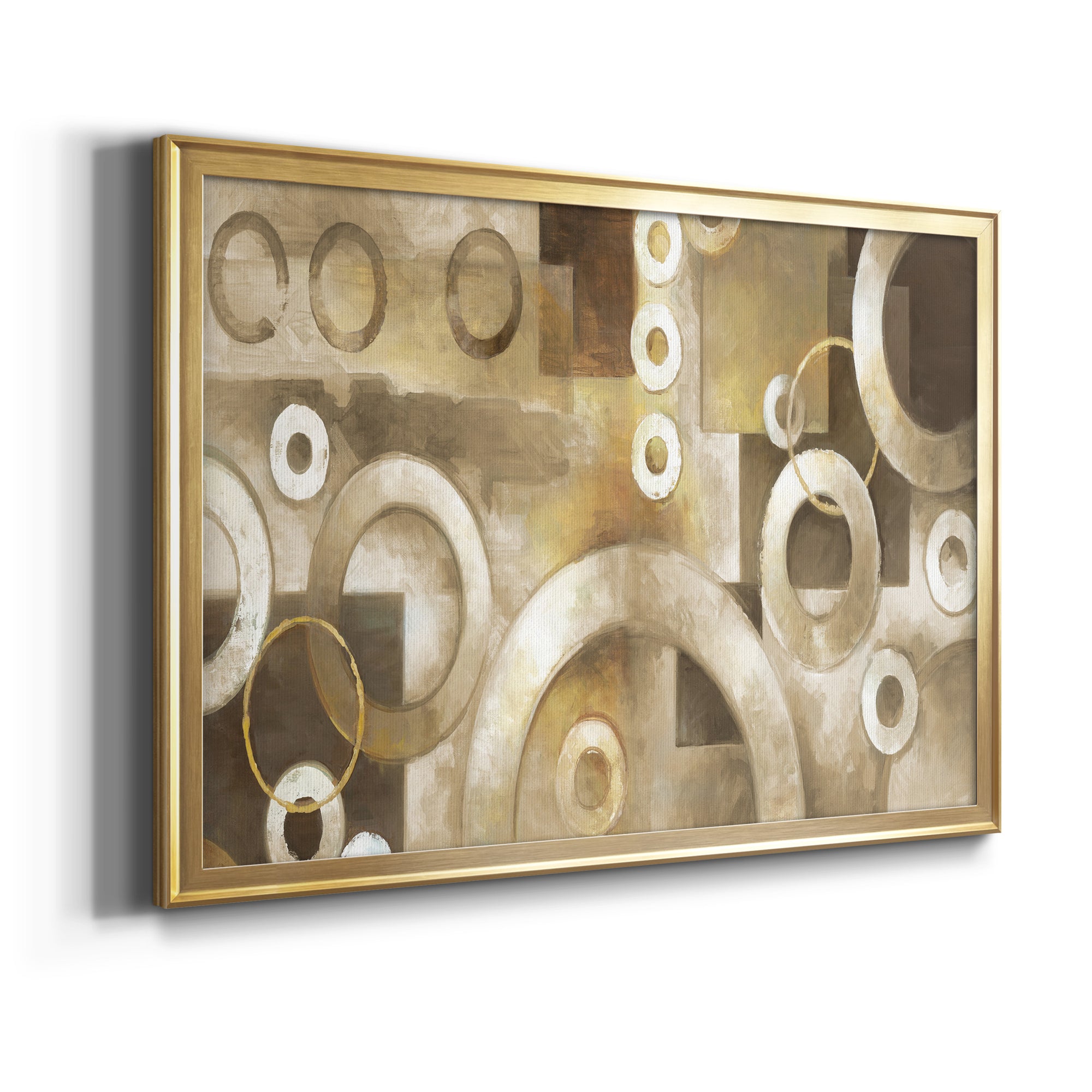 Neutral Motion Premium Classic Framed Canvas - Ready to Hang