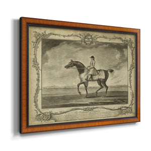 Distinguished Horses II Premium Framed Canvas- Ready to Hang