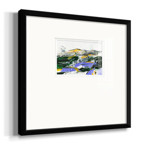 Silent Mountain II Premium Framed Print Double Matboard