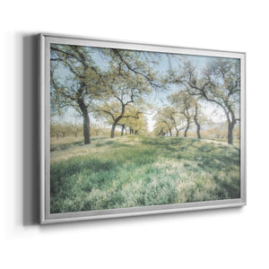Charming Spring Mood - Modern Framed Canvas Print