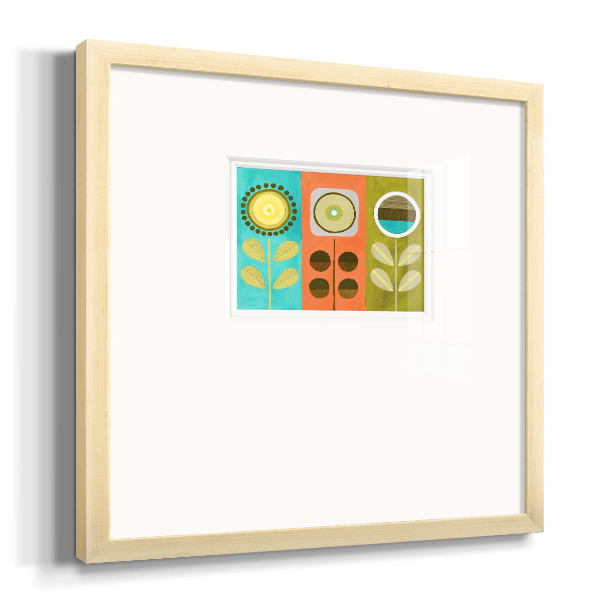 Everything is Just Fine Premium Framed Print Double Matboard