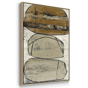 Dim Sum I - Framed Premium Gallery Wrapped Canvas L Frame - Ready to Hang