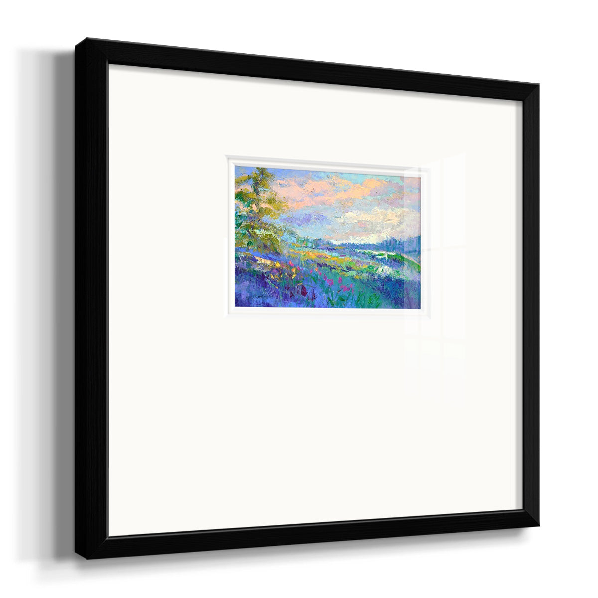 On a Happy Day Premium Framed Print Double Matboard
