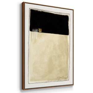 Inner Musing II - Framed Premium Gallery Wrapped Canvas L Frame - Ready to Hang