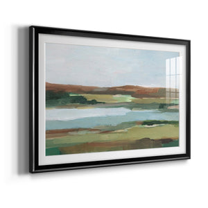 Autumn River Crossing II Premium Framed Print - Ready to Hang