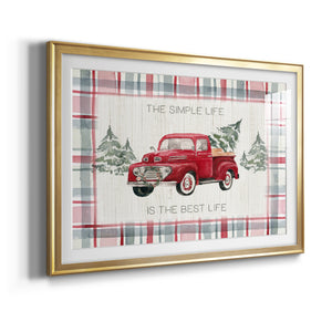 Indigo Kelp II - Modern Framed Art Print