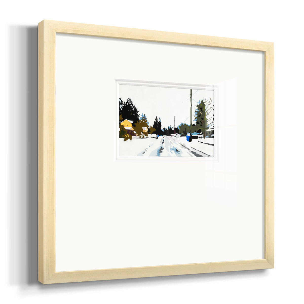 Winterhood Premium Framed Print Double Matboard