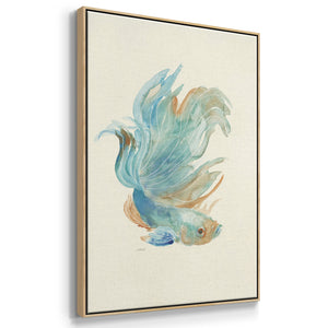 Betta I - Framed Premium Gallery Wrapped Canvas L Frame - Ready to Hang