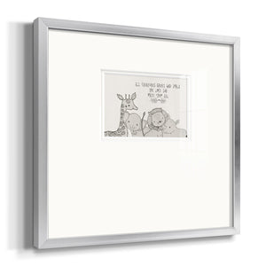 All Creatures Premium Framed Print Double Matboard