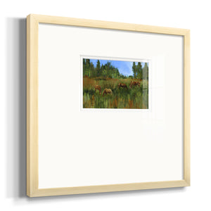 The Grass is Always Greener Premium Framed Print Double Matboard