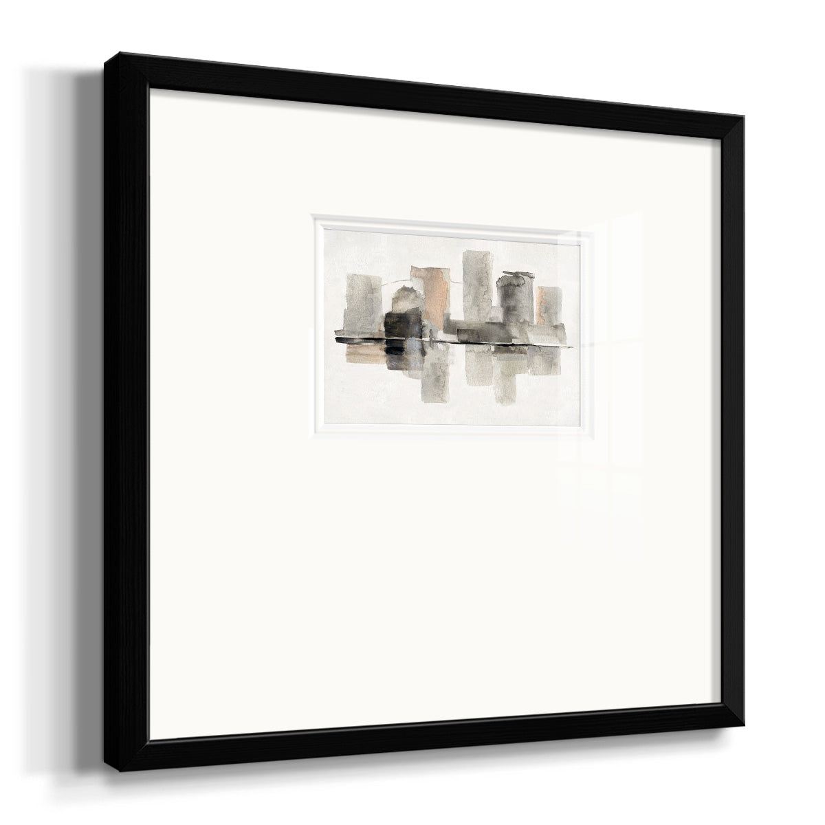 Urban Oasis II Premium Framed Print Double Matboard