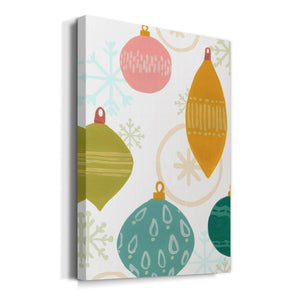 Modern Holiday Collection B Premium Gallery Wrapped Canvas - Ready to Hang