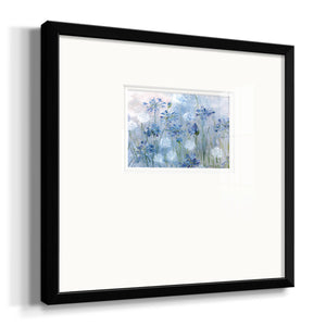 Dandelion and Agapanthus Premium Framed Print Double Matboard