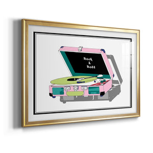 Record Shop I - Modern Framed Art Print
