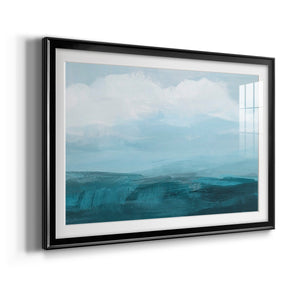 Azure Rising II Premium Framed Print - Ready to Hang