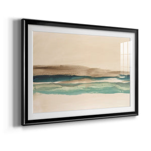 Layered Horizon I - Modern Framed Art Print