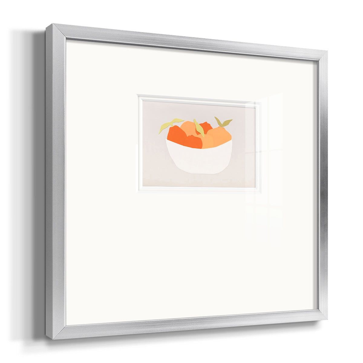 Sumo Citrus II Premium Framed Print Double Matboard