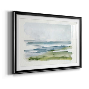 Coastline Splash I - Modern Framed Art Print