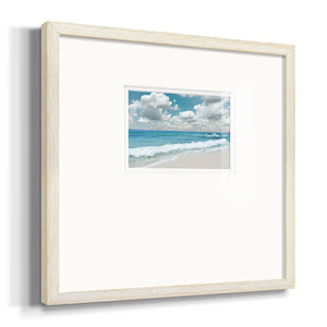 Beach Bliss Premium Framed Print Double Matboard