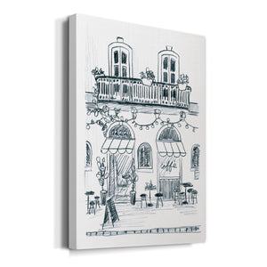 Italian Street Sketch II Premium Gallery Wrapped Canvas - Ready to Hang