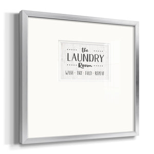 The Laundry Room Premium Framed Print Double Matboard