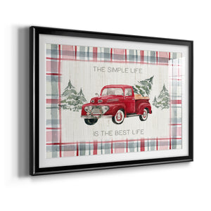 Indigo Kelp II - Modern Framed Art Print